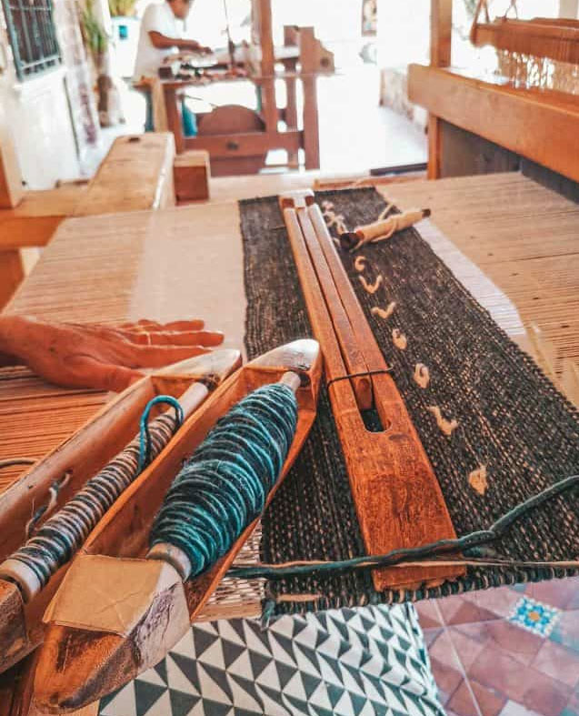 Hand-woven carpets